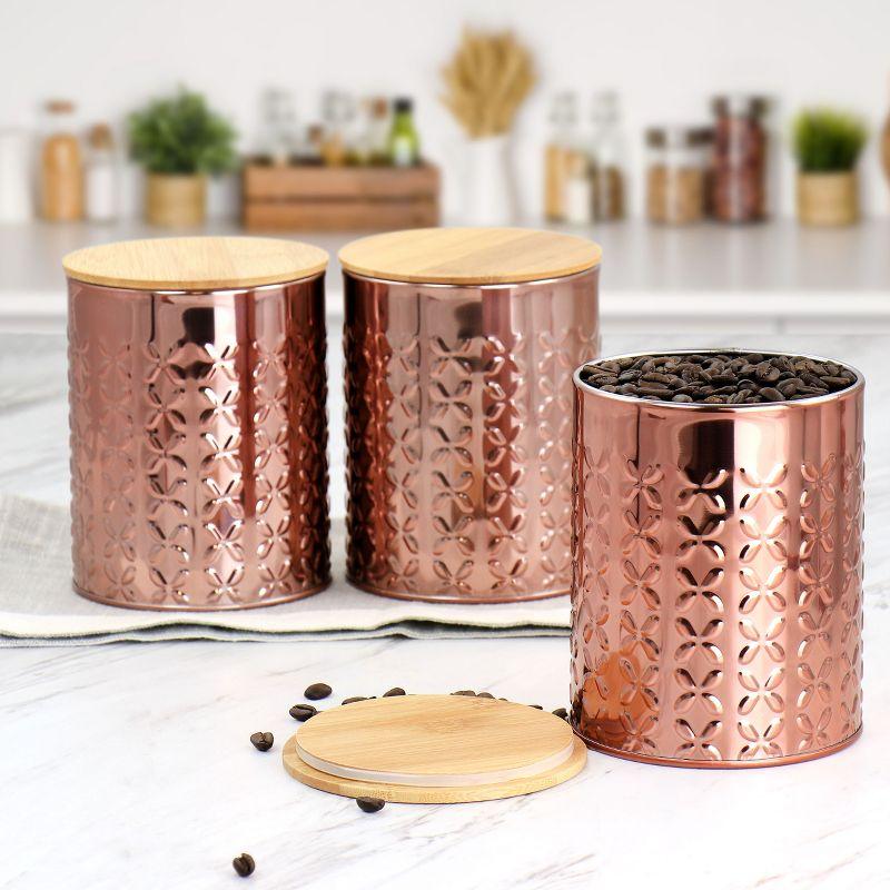 Metal Jar - Set of 3