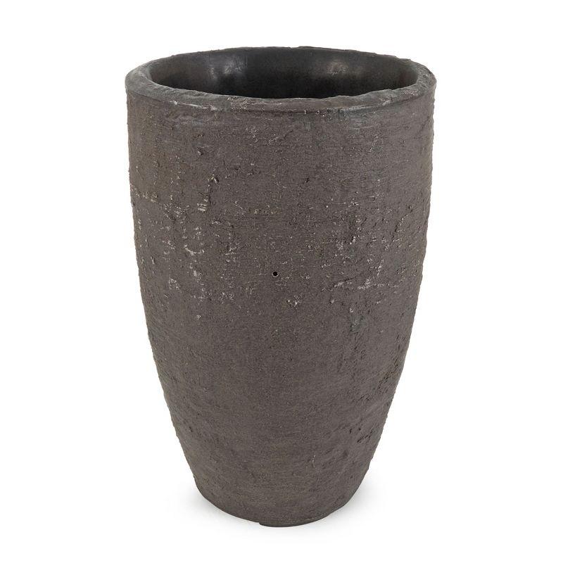 Athena 20.5" Brownstone Self-Watering Plastic Planter