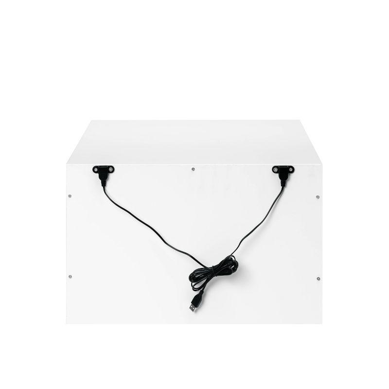 Hudson 1-Drawer Nightstand with USB Port
