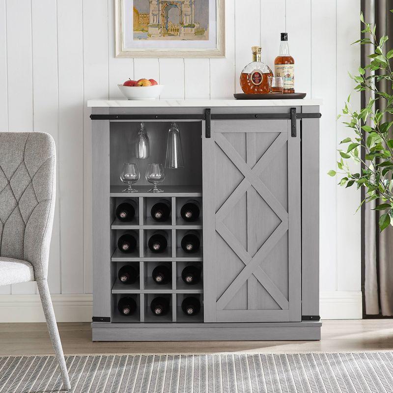 Buffet Bar Cabinet - Home Essentials