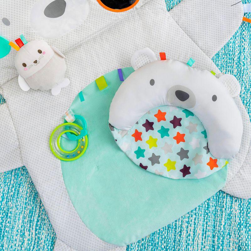 Bright Starts Tummy Time Prop & Play Mat