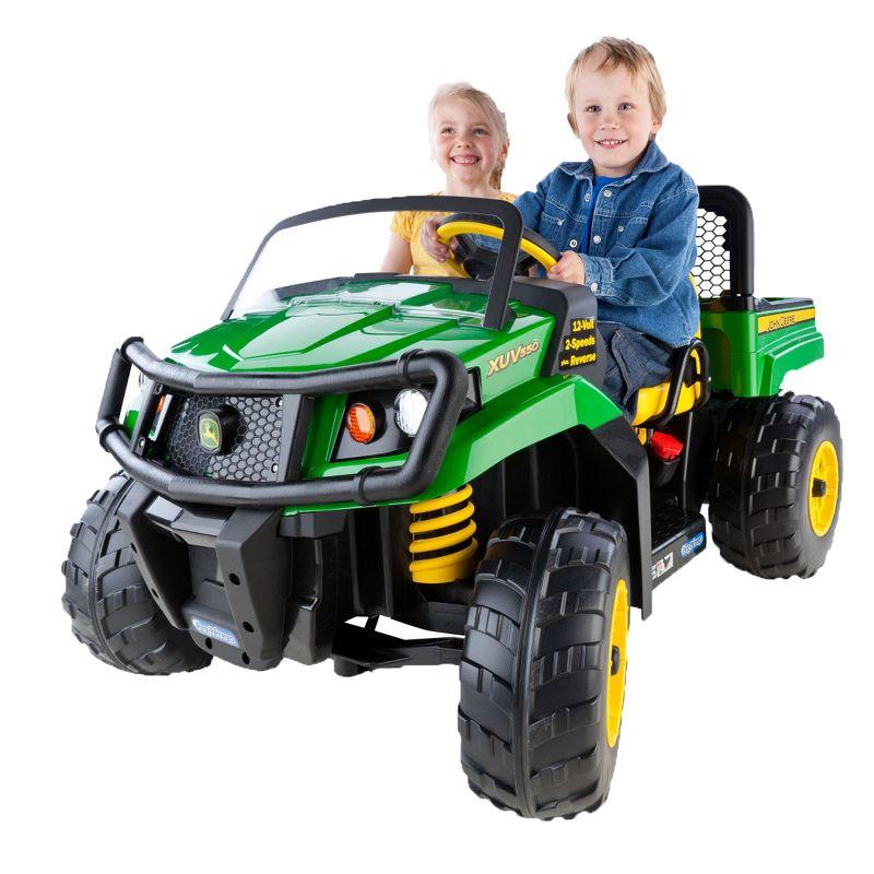 John Deere Green 12-Volt Ride-On Dune Buggy UTV