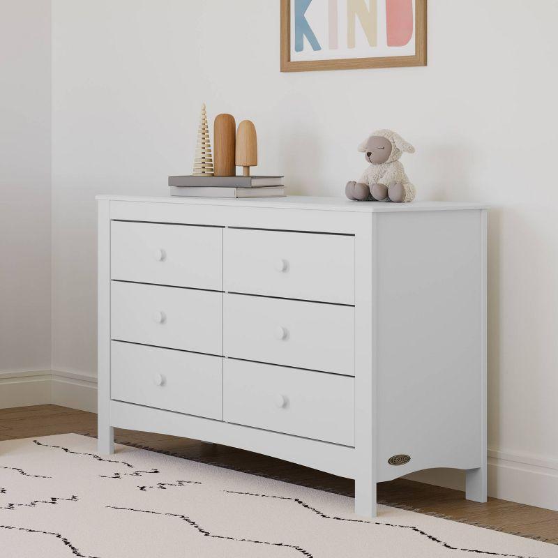 Alpine 6 Drawer Double Dresser
