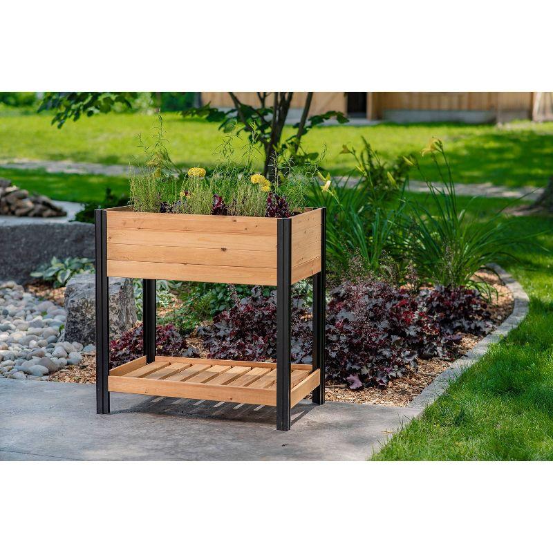 Mezza Cedar Raised Planter