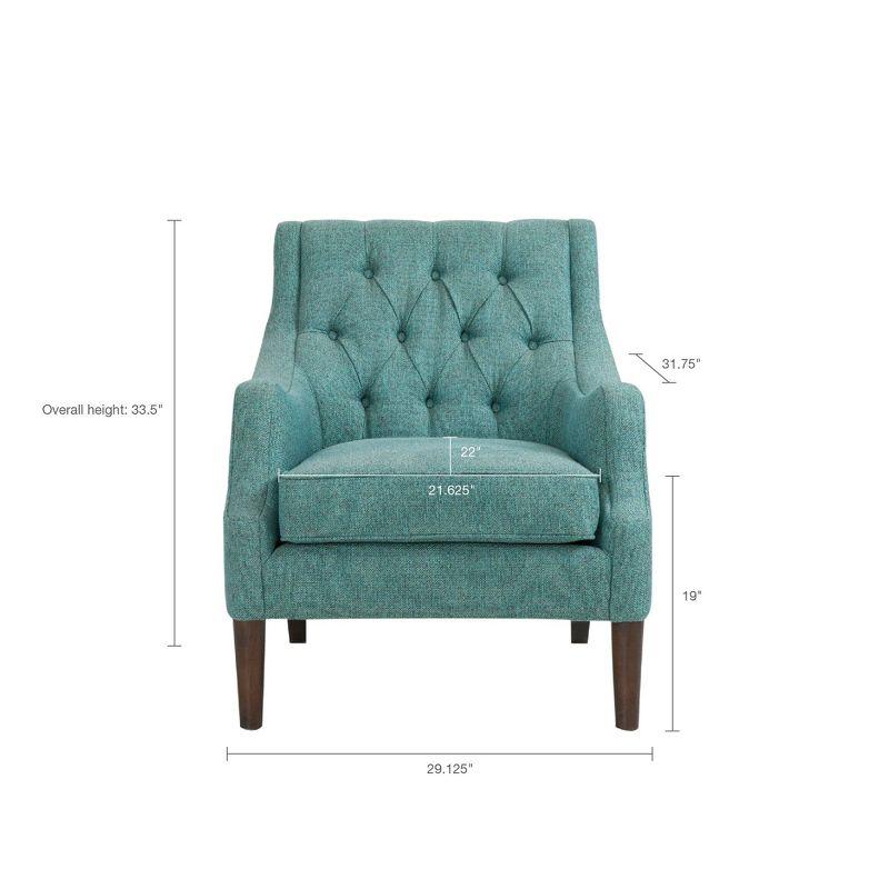 Anatonia 29.25" Wide Tufted Wingback Chair