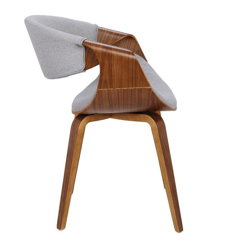 Curvo Mid-Century Modern Dining Accent Chair - LumiSource