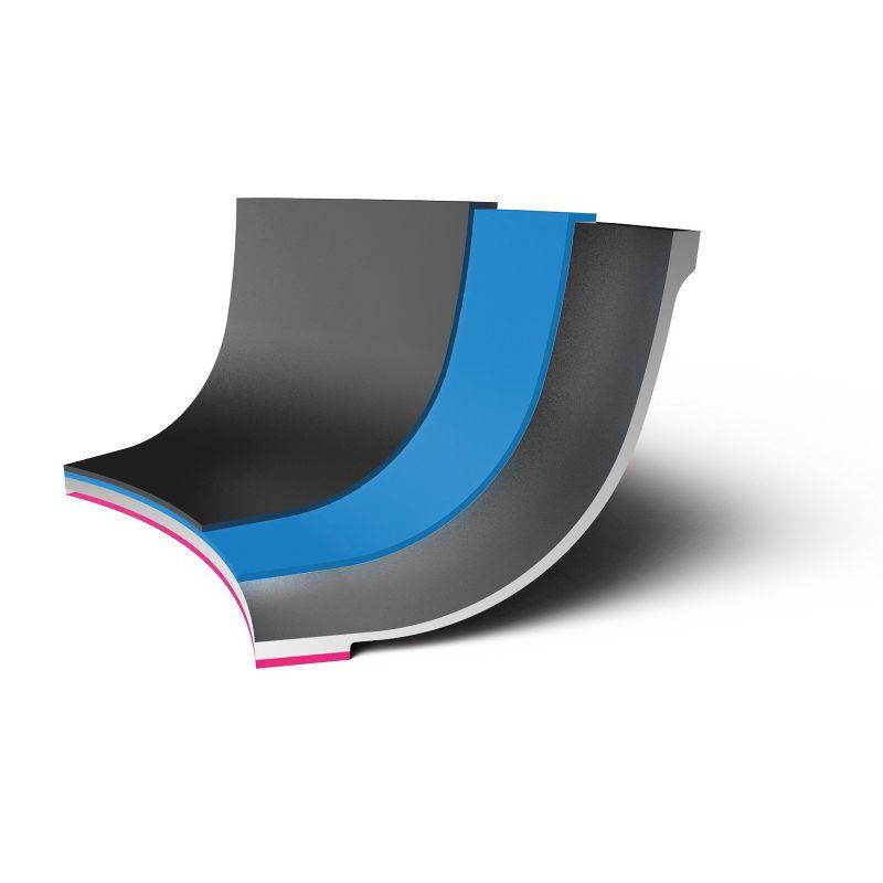 BergHOFF Leo 12.5" Non-stick Wok 6.2Qt., Gray, Glass Lid