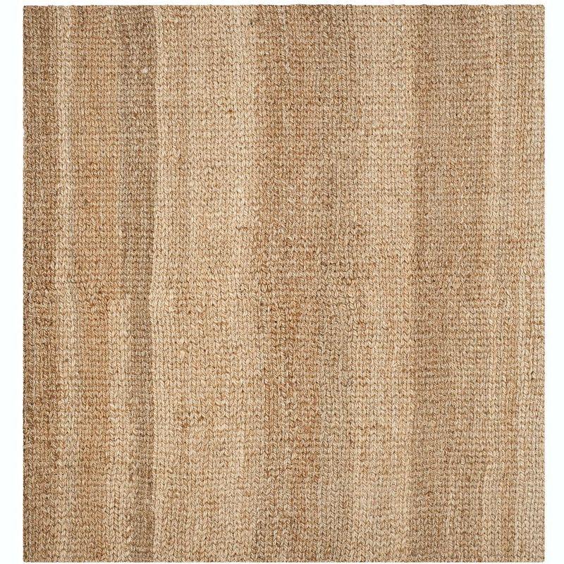 Natural Fiber NF732 Hand Woven Indoor Area Rug - Natural - 7'x7' - Safavieh.