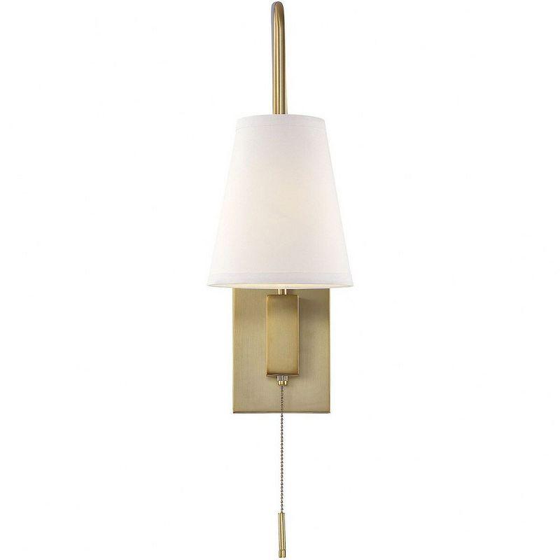Savoy House Owen 1 - Light Swing Arm Lamp in  Warm Brass