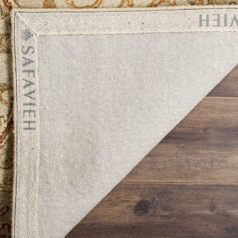 Antiquity AT816 Hand Tufted Indoor Area Rug - Grey Beige/Sage - 4'x6' - Safavieh