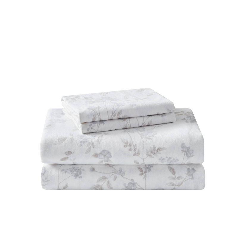Laura Ashley Laura Ashley Cotton Flannel Cozy Sheet Sets