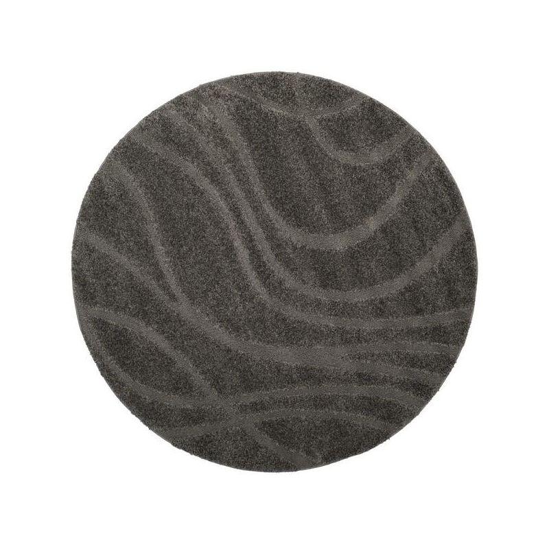 Florida Shag SG471 Power Loomed Area Rug  - Safavieh