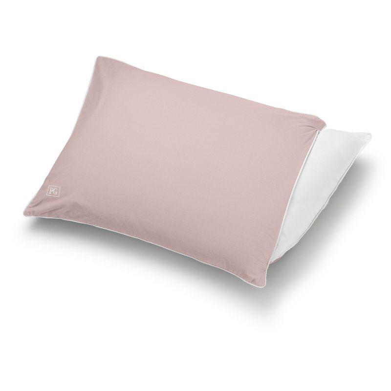 Pillow Gal Soft Density Stomach Sleeper, Down Alternative Pillow with MicronOne Technology, and Removable Pillow Protector, Set of 2  -