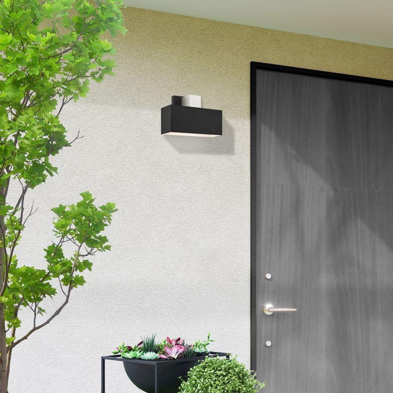 Livex Lighting Lynx 1 - Light Wall Light in  Black