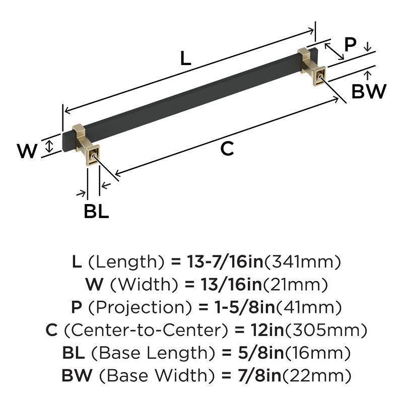 Amerock Overton 12 inch (305mm) Center-to-Center