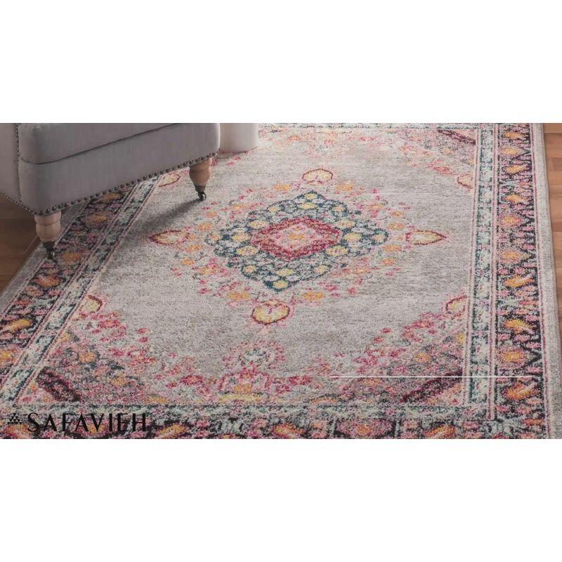 Navy and Turquoise Square Synthetic Flat Woven Rug