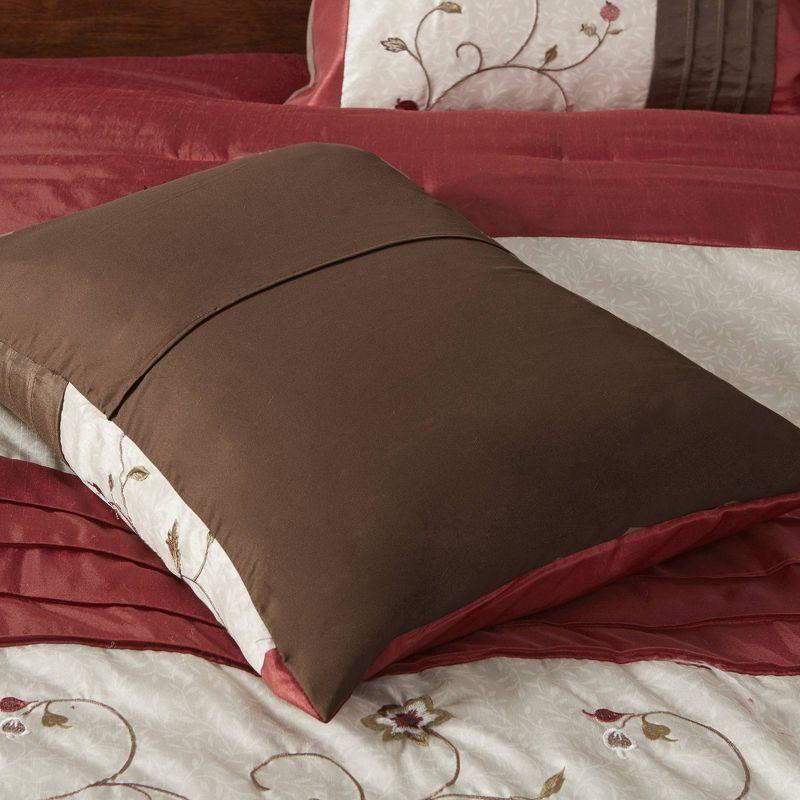 Madison Park Serene Embroidered 7 Piece Comforter Set