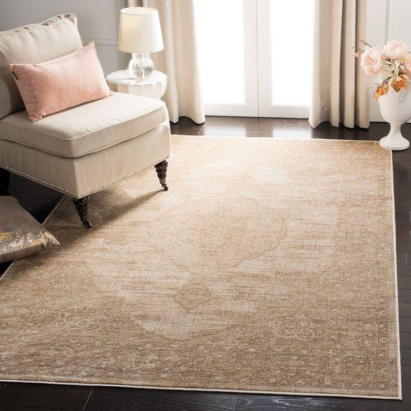 Vintage VTG138 Power Loomed Indoor Area Rug - Creme - 5'3"x7'6" - Safavieh.