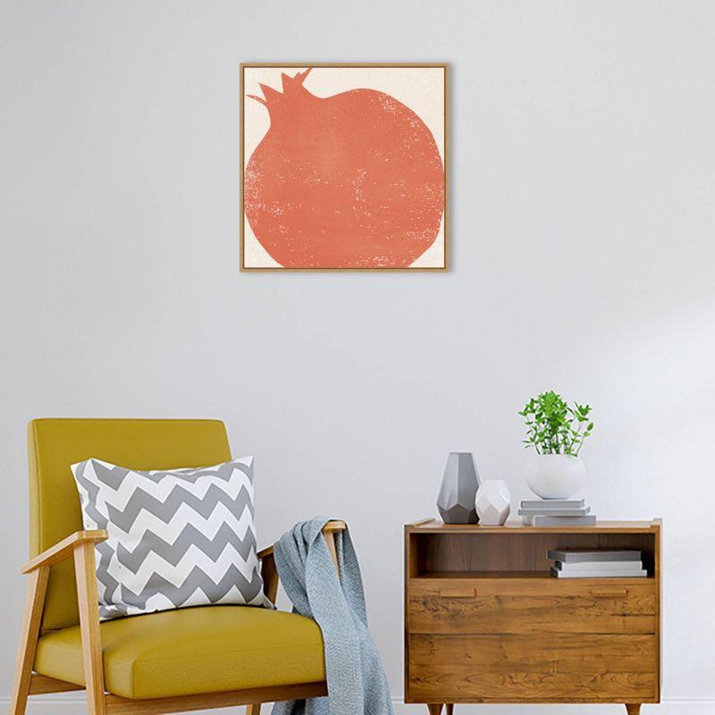 Kids' Reddish Fruit Canvas Print with Float Frame