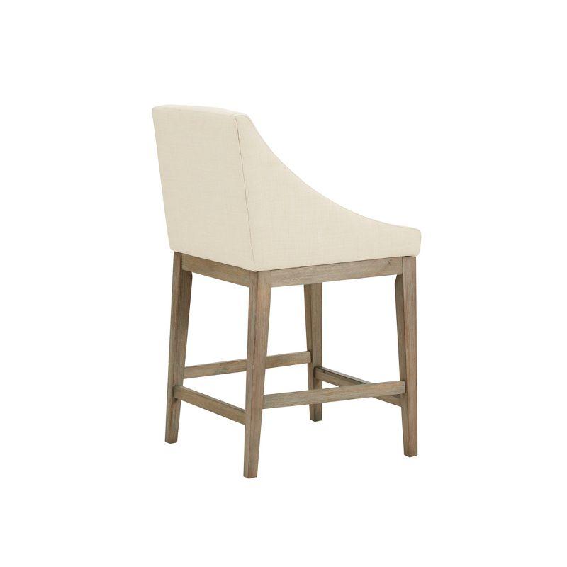 Gunther Counter Height Barstool Cream