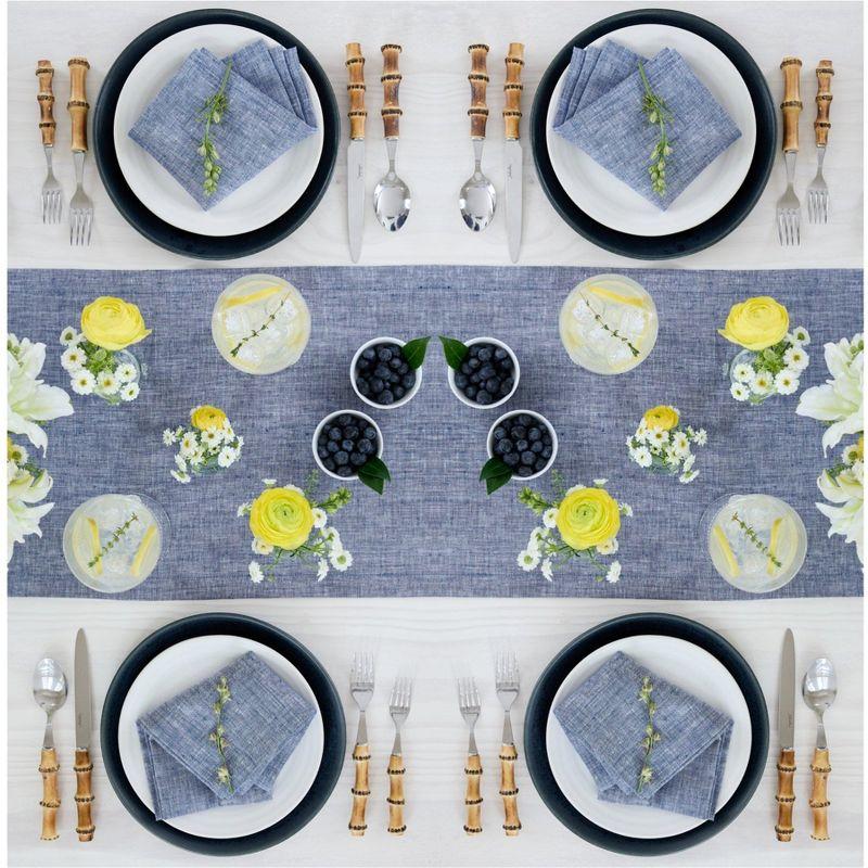 Solino Home Linen Table Runner | Athena