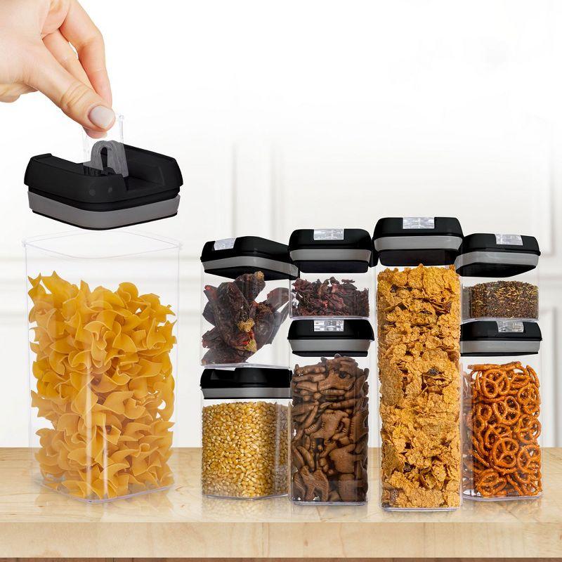 Cheer Collection Airtight Food Storage Containers, Set of 7