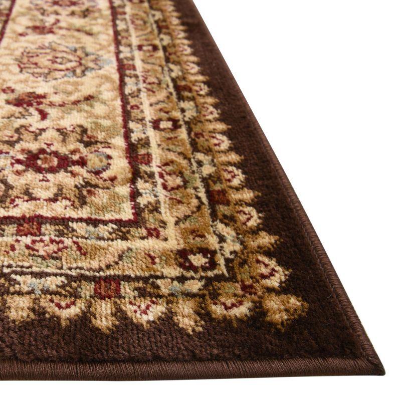 Unique Loom Voyage Collection Area Rug - St. Louis (4' 1" x 6' 1" Rectangle Brown/Green)