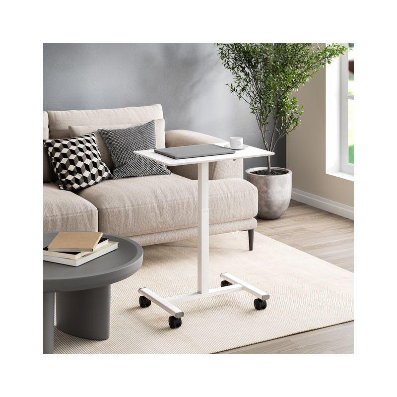 airLIFT® 25.6" Adjustable Height Mobile Rolling Laptop Cart Desk