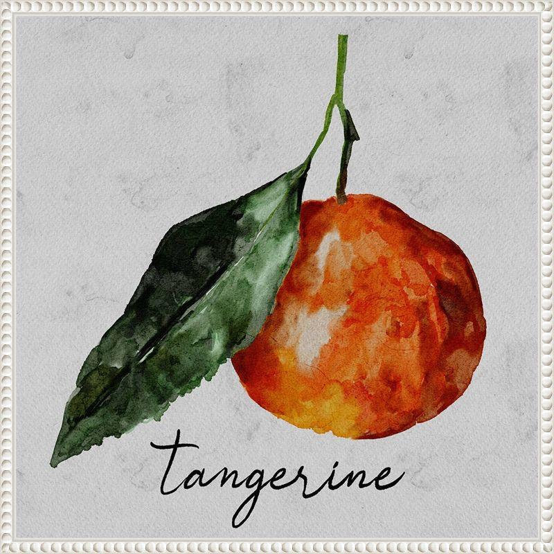 Amanti Art 22"x22" Summertime Citrus III by Regina Moore Framed Canvas Wall Art Print