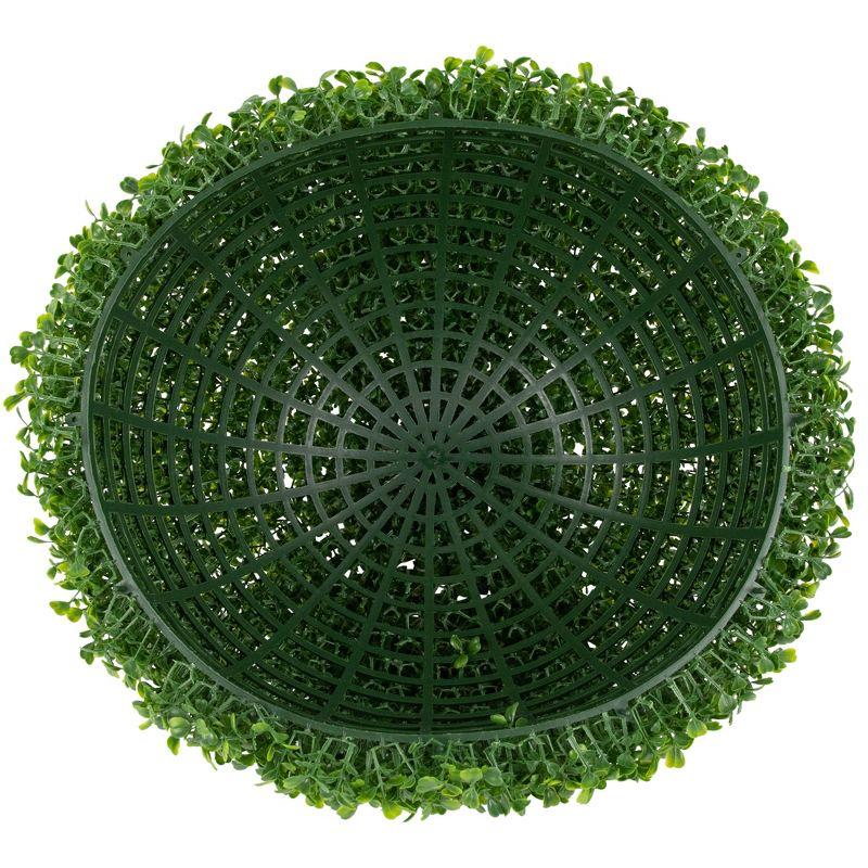 Northlight Seasonal Two Tone Green Artificial Boxwood Topiary Garden Sphere