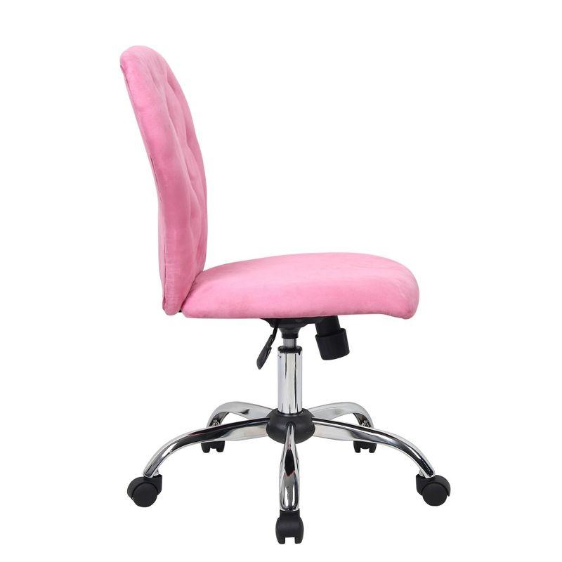 Microfiber Task Chair with Tufting - Boss Office Products