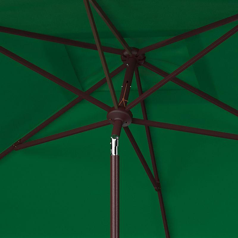 Zimmerman 6.5 X 10 Ft Rectangle Market Patio Outdoor Umbrella  - Safavieh