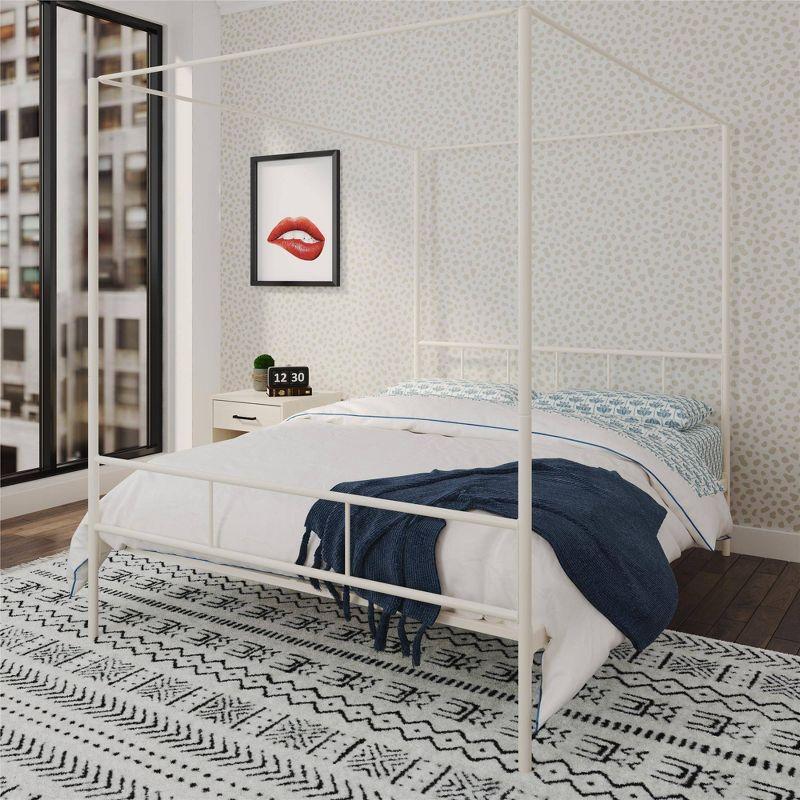 Marion Metal Canopy Bed