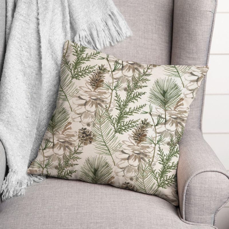 Floral Throw Pillow