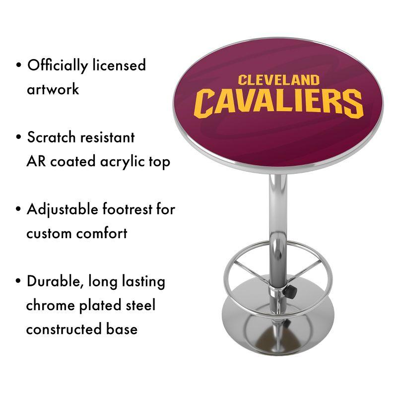 Trademark Global NBA Round Metal Base Dining Table