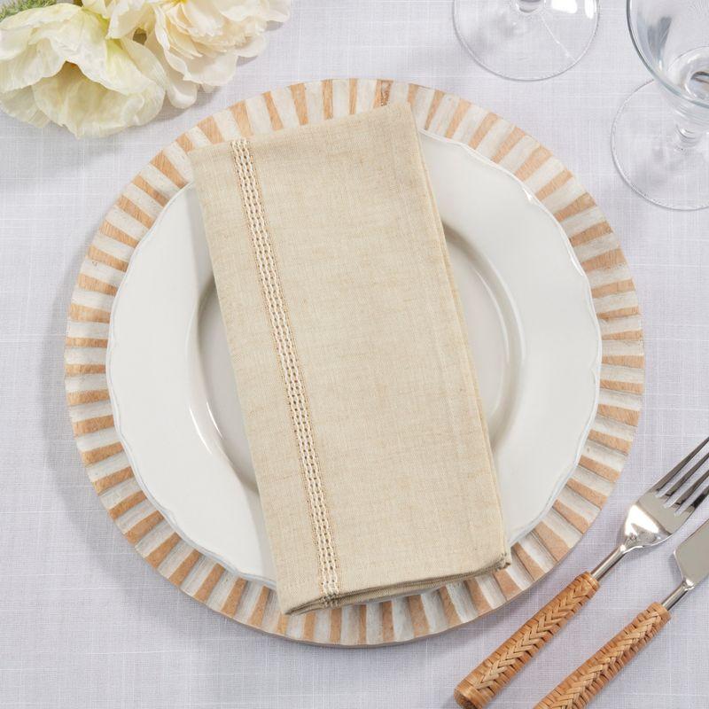 90% Cotton - 10% Linen Rectangle Napkin