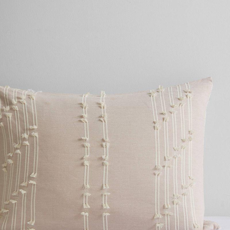 INK+IVY 3 Piece Cotton Jacquard Bedding Set