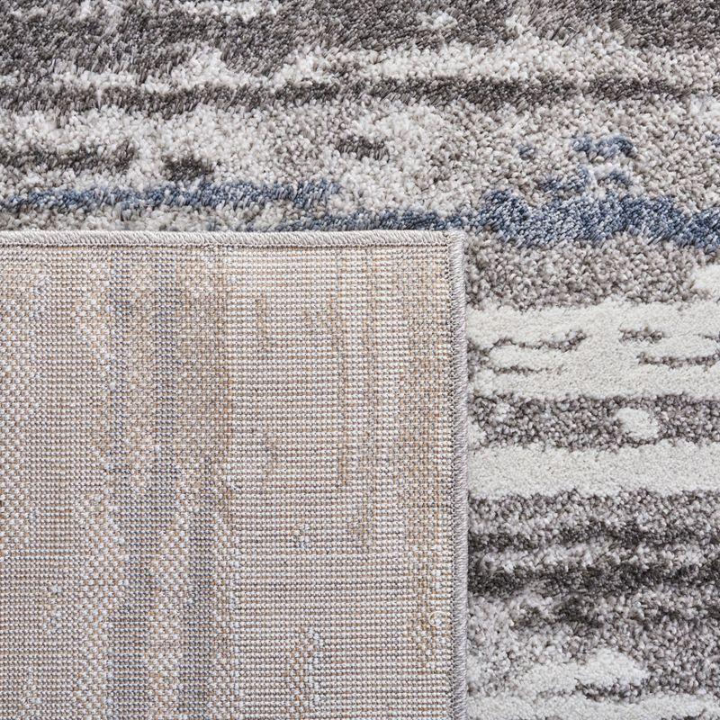 Century CTY322 Power Loomed Runner Rug - Grey/Blue - 2'x9' - Safavieh.