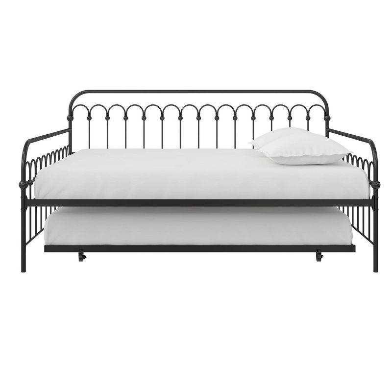 Bright Pop Metal Daybed with Trundle