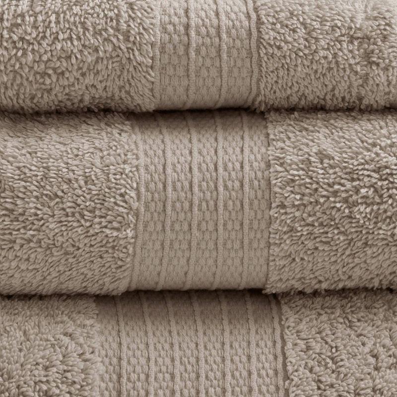 100% Organic Cotton 6pc Absorbent Ultra Soft Bath Towel Set