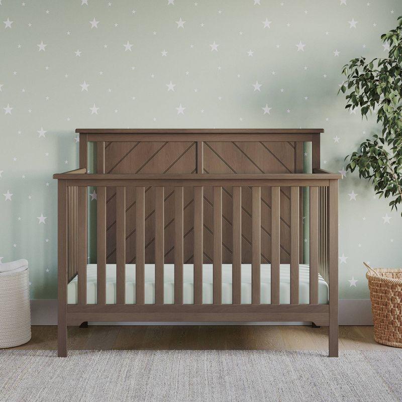 Child Craft Forever Eclectic Hampton Flat Top 4-in-1 Convertible Crib