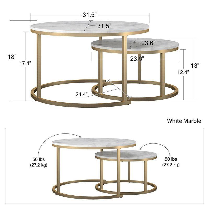 Amelia Frame 2 Nesting Coffee Table
