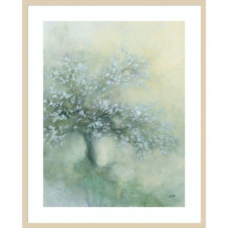 Subtle Tree Impressionist Landscape Framed Wall Art Print