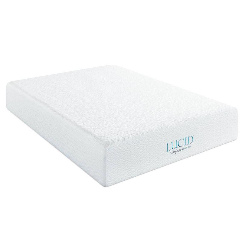 Lucid Comfort Collection 12" Gel Memory Foam Mattress