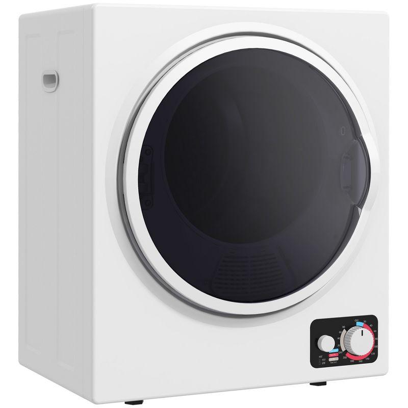 HomCom 1.5 Cubic Feet Vented Electric Stackable Dryer