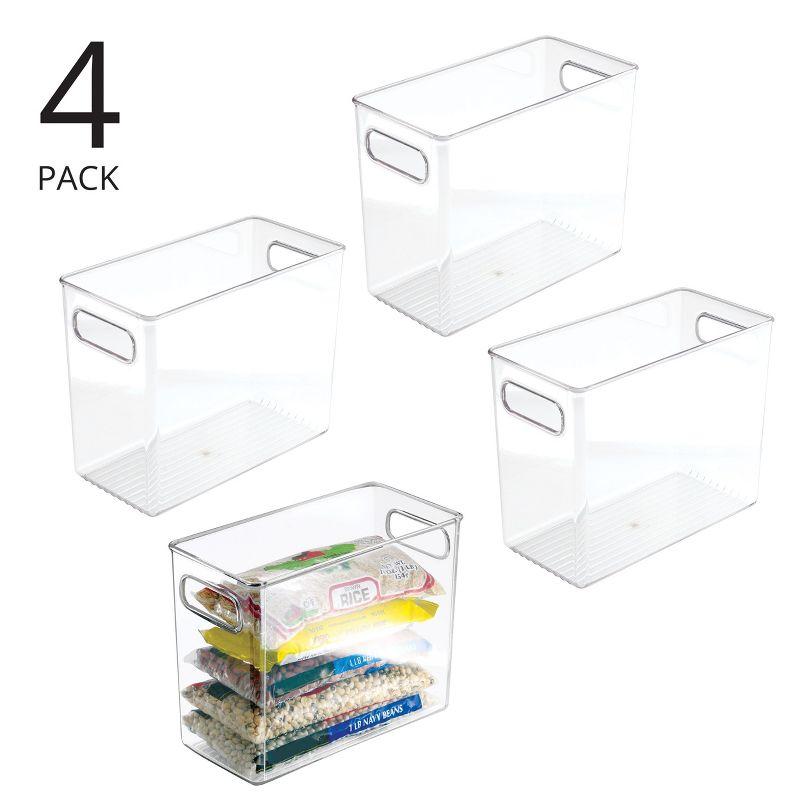 mDesign mDesign Plastic Kitchen Pantry Storage Organizer Container Bin