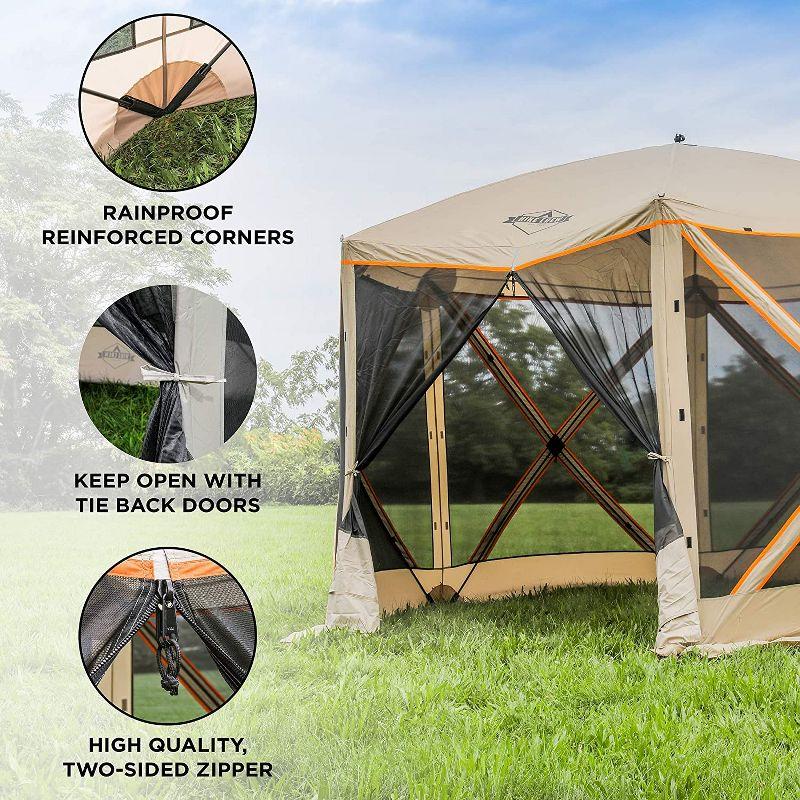 Hike Crew 12 Ft. W x 12 Ft. D Fiberglass Pop-Up