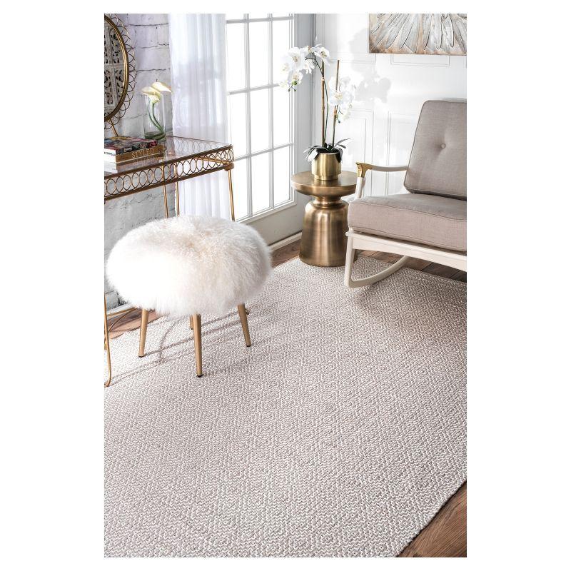 Cotton Hand Loomed Lorretta Area Rug - nuLOOM