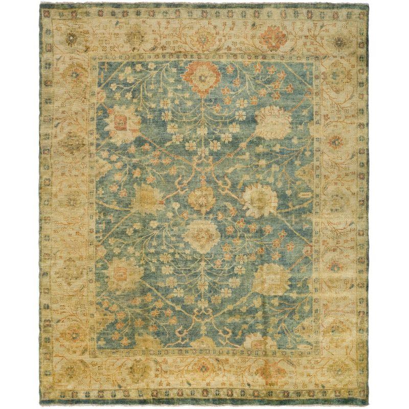 Oushak Hand Knotted Wool Oriental Rug