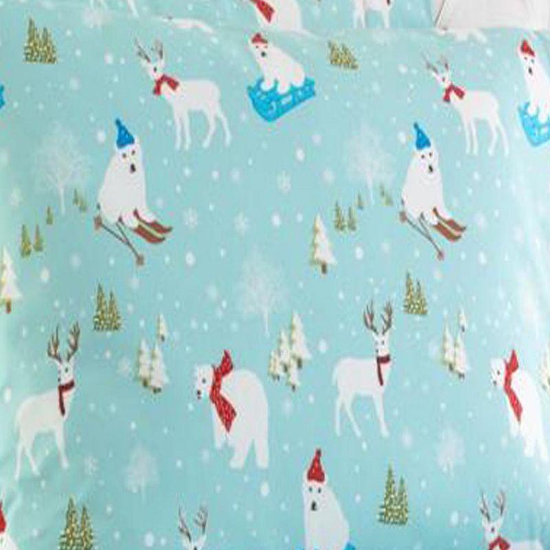 Micro Flannel® Micro Flannel® Printed Deep-Pocket Sheet Set